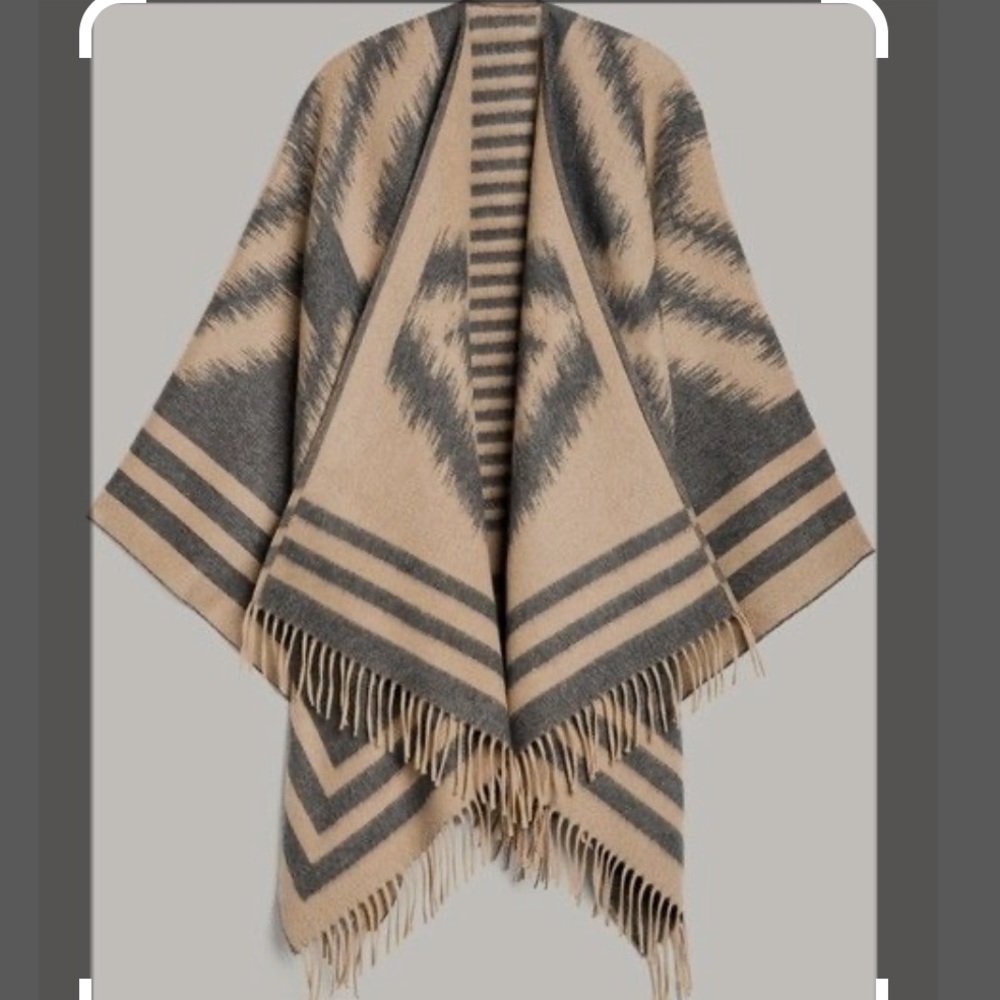 FRYE I Roper Poncho